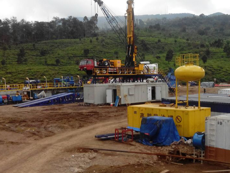 煤层气钻机多功能钻机 印尼施工现场